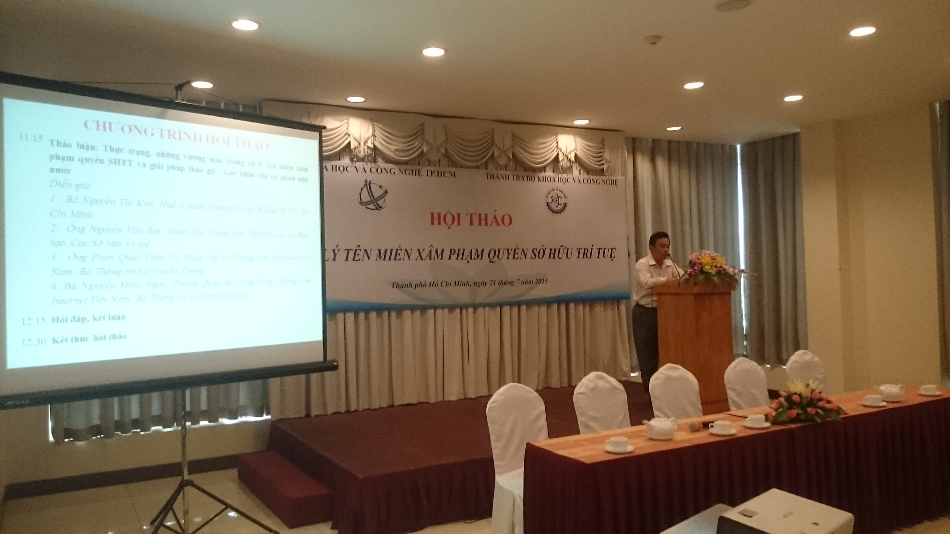  Hội thảo về “Xử lý tên miền xâm phạm quyền sở hữu trí tuệ”